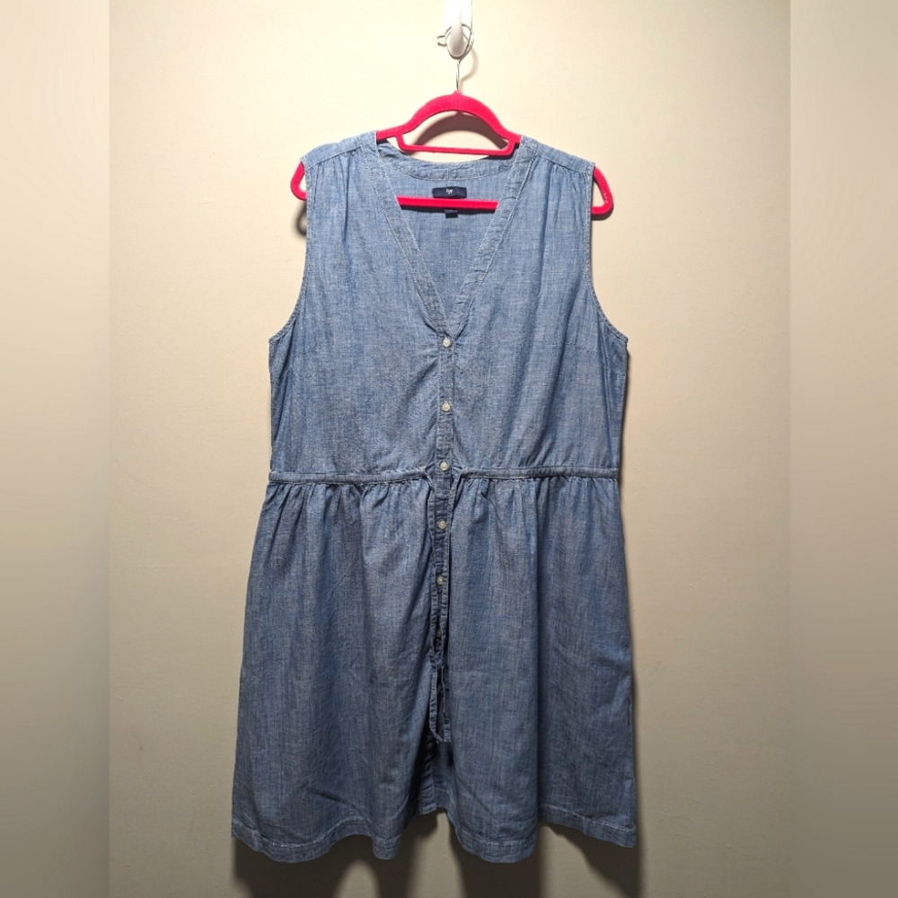 GAP chambray dress